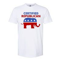 Certified Republican Political Election Softstyle CVC T-Shirt