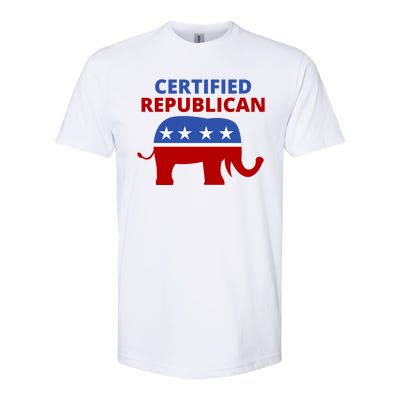 Certified Republican Political Election Softstyle CVC T-Shirt