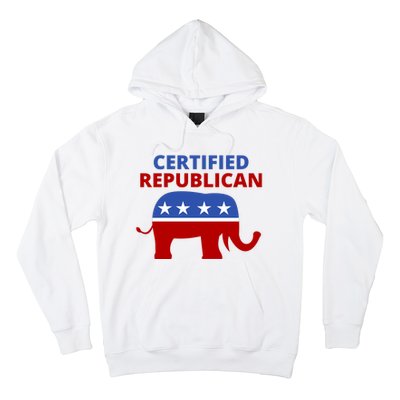 Certified Republican Political Election Hoodie