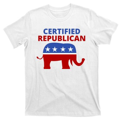 Certified Republican Political Election T-Shirt