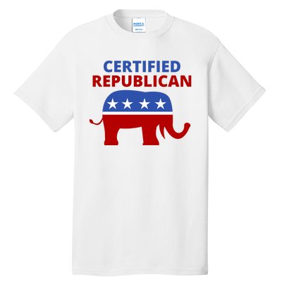 Certified Republican Political Election Tall T-Shirt