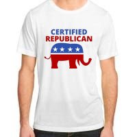 Certified Republican Political Election Adult ChromaSoft Performance T-Shirt