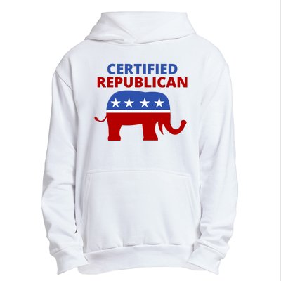 Certified Republican Political Election Urban Pullover Hoodie