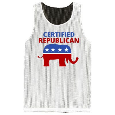 Certified Republican Political Election Mesh Reversible Basketball Jersey Tank