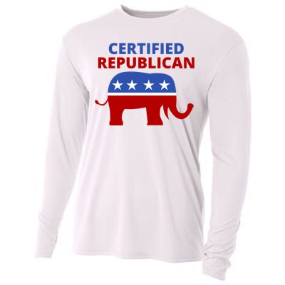 Certified Republican Political Election Cooling Performance Long Sleeve Crew