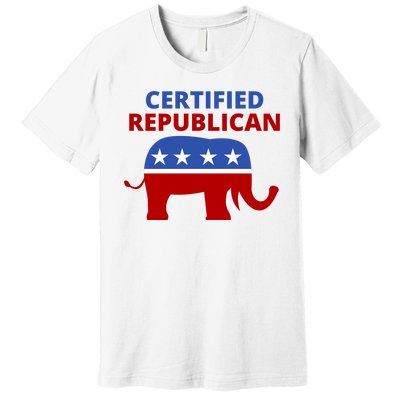 Certified Republican Political Election Premium T-Shirt