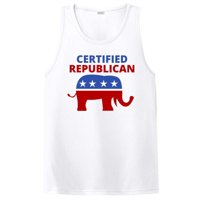 Certified Republican Political Election PosiCharge Competitor Tank