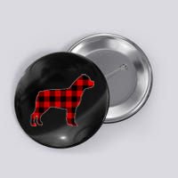 Christmas Rottweiler Pajama Pj Christmas Dog Buffalo Plaid Button