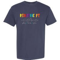 Cute Rainbow Pediatric PT Shirts Kids Physical Therapist Garment-Dyed Heavyweight T-Shirt