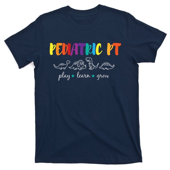 Cute Rainbow Pediatric PT Shirts Kids Physical Therapist T-Shirt