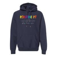 Cute Rainbow Pediatric PT Shirts Kids Physical Therapist Premium Hoodie