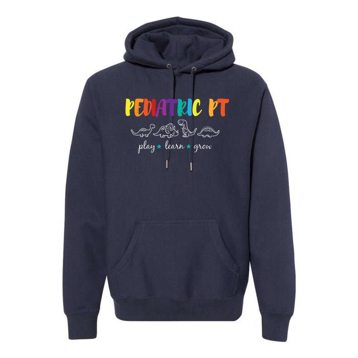 Cute Rainbow Pediatric PT Shirts Kids Physical Therapist Premium Hoodie