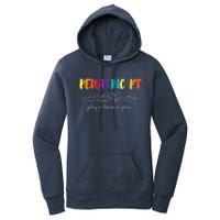 Cute Rainbow Pediatric PT Shirts Kids Physical Therapist Women's Pullover Hoodie