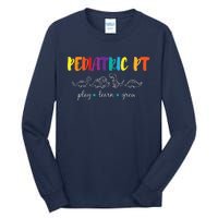 Cute Rainbow Pediatric PT Shirts Kids Physical Therapist Tall Long Sleeve T-Shirt