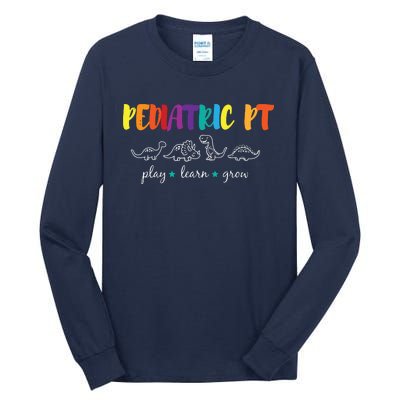 Cute Rainbow Pediatric PT Shirts Kids Physical Therapist Tall Long Sleeve T-Shirt