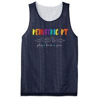 Cute Rainbow Pediatric PT Shirts Kids Physical Therapist Mesh Reversible Basketball Jersey Tank