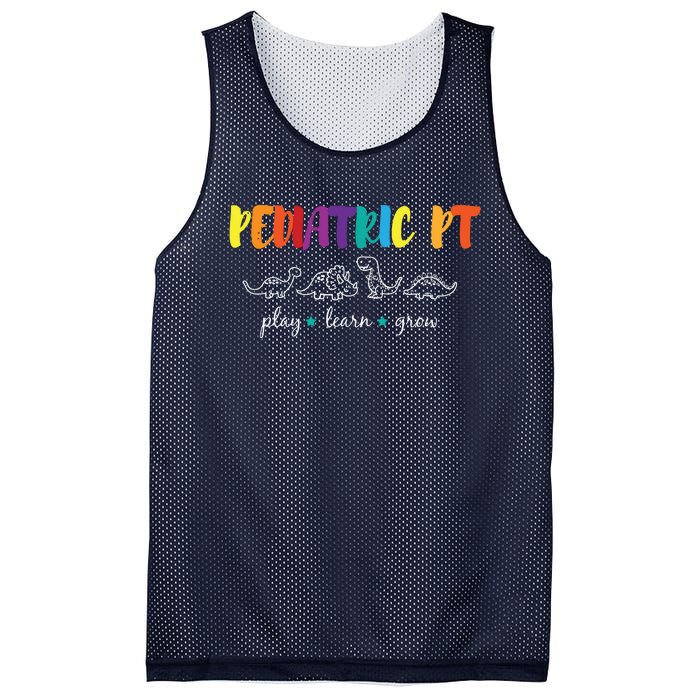 Cute Rainbow Pediatric PT Shirts Kids Physical Therapist Mesh Reversible Basketball Jersey Tank