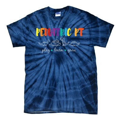 Cute Rainbow Pediatric PT Shirts Kids Physical Therapist Tie-Dye T-Shirt