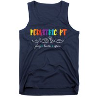 Cute Rainbow Pediatric PT Shirts Kids Physical Therapist Tank Top