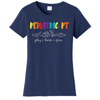 Cute Rainbow Pediatric PT Shirts Kids Physical Therapist Women's T-Shirt