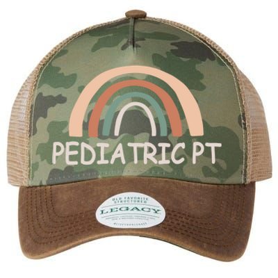 Cute Rainbow Pediatric Physical Therapy Gift Pt Therapist Gift Legacy Tie Dye Trucker Hat