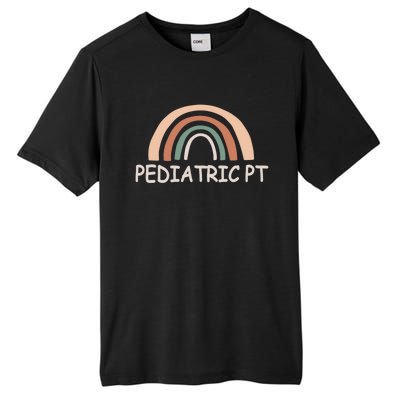 Cute Rainbow Pediatric Physical Therapy Gift Pt Therapist Gift Tall Fusion ChromaSoft Performance T-Shirt