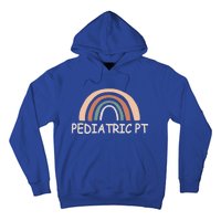 Cute Rainbow Pediatric Physical Therapy Gift Pt Therapist Gift Hoodie