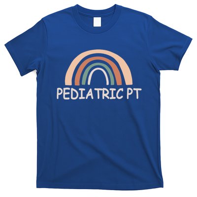 Cute Rainbow Pediatric Physical Therapy Gift Pt Therapist Gift T-Shirt