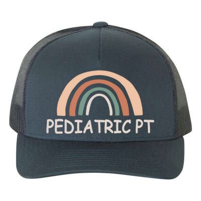 Cute Rainbow Pediatric Physical Therapy Gift Pt Therapist Gift Yupoong Adult 5-Panel Trucker Hat