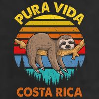 Costa Rica Pura Vida Sloth 11oz C Handle Ceramic Mug