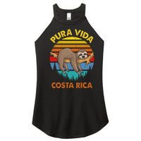 Costa Rica Pura Vida Sloth Women’s Perfect Tri Rocker Tank