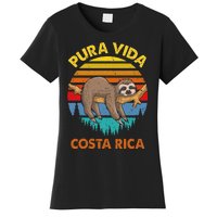 Costa Rica Pura Vida Sloth Women's T-Shirt