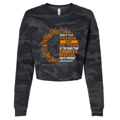 Complex Regional Pain Syndrome Awareness Crps Cropped Pullover Crew