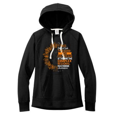 Complex Regional Pain Syndrome Awareness Crps Women's Fleece Hoodie