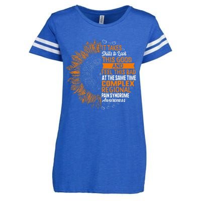 Complex Regional Pain Syndrome Awareness Crps Enza Ladies Jersey Football T-Shirt