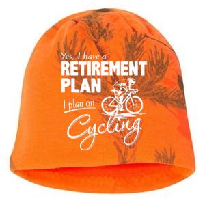 Cycling Retirement Plan Cyclist Bicycle Kati - Camo Knit Beanie