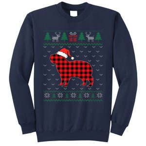 Capybara Red Plaid Ugly Christmas Sweater Matching Pajamas Sweatshirt