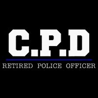 C.P.D Retired Police Officer Chicago PD Gift Cooling Performance Crew T-Shirt