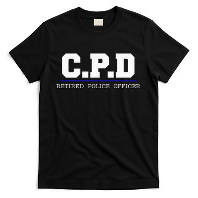 C.P.D Retired Police Officer Chicago PD Gift T-Shirt