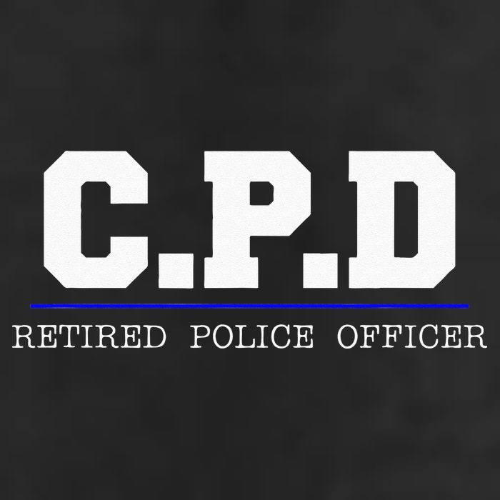 C.P.D Retired Police Officer Chicago PD Gift Adult Drive Performance Visor