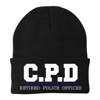 C.P.D Retired Police Officer Chicago PD Gift Beanie