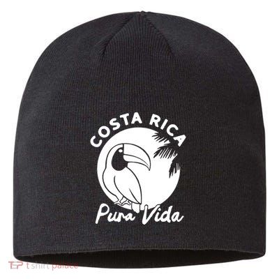 Costa Rica Pura Vida Sustainable Beanie