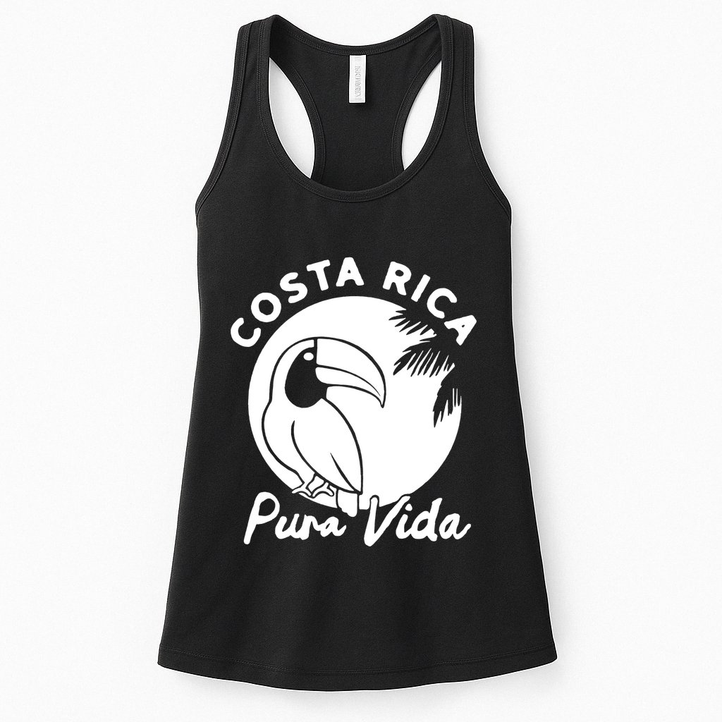Costa Rica Pura Vida Womens Tank Top