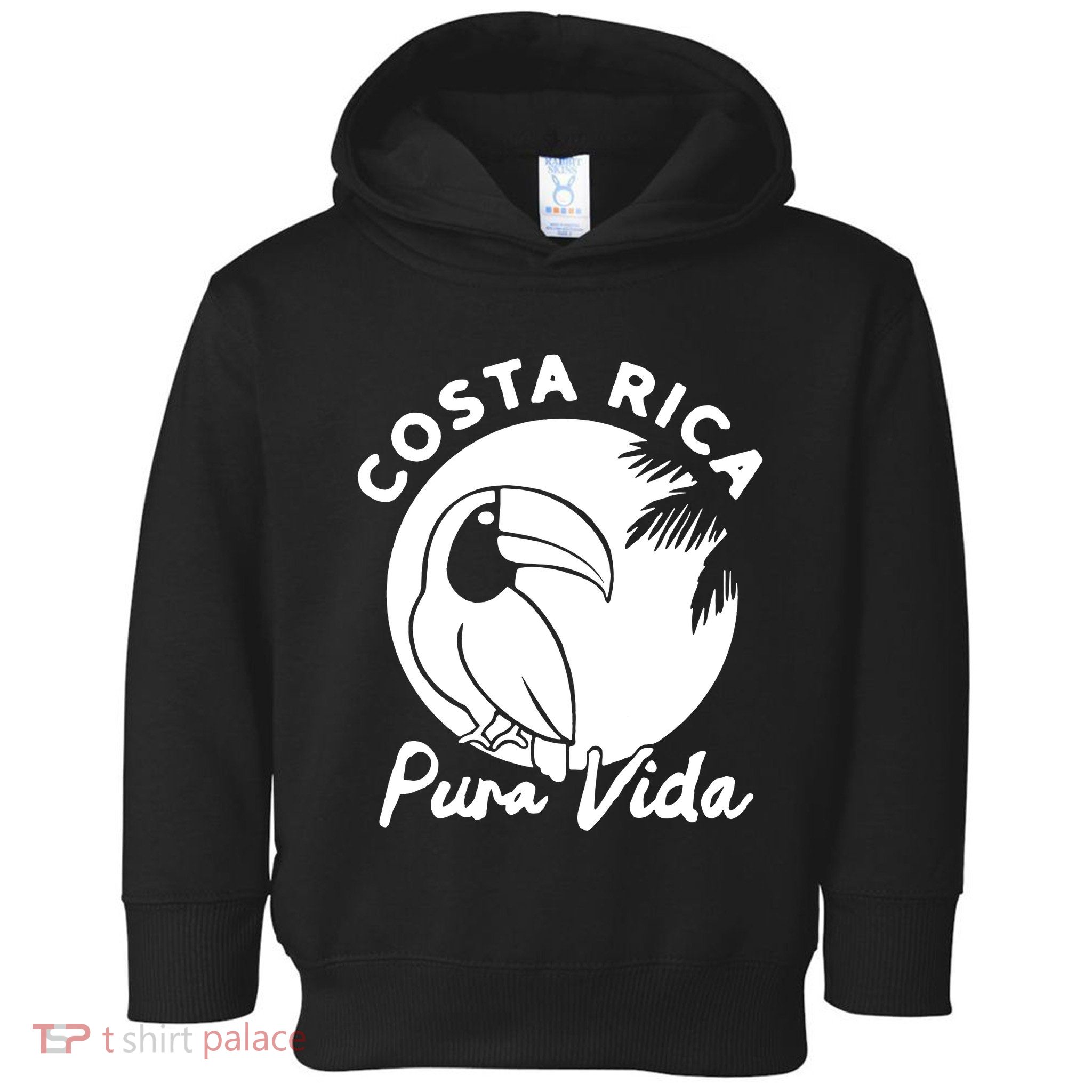 Costa Rica Pura Vida Toddler Hoodie
