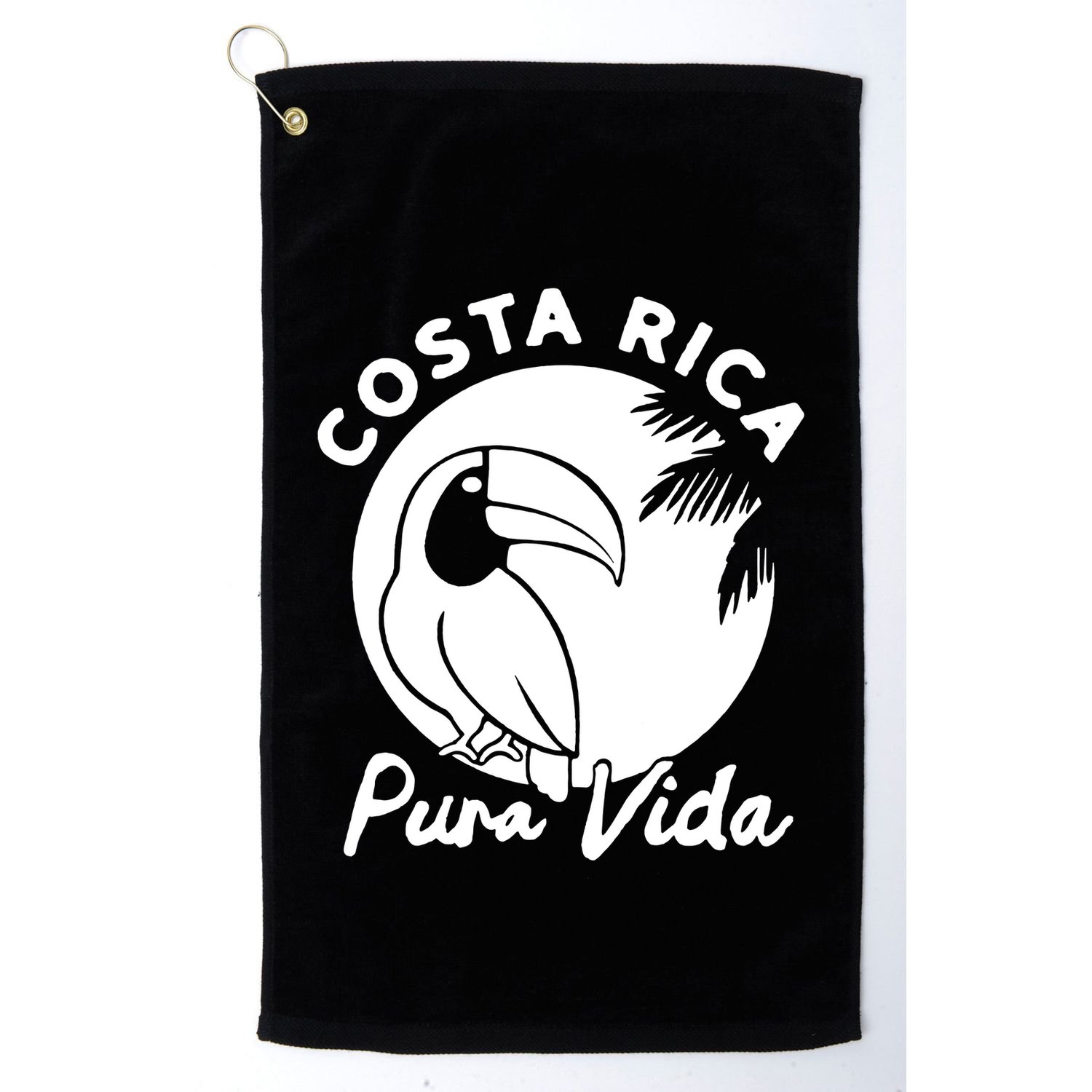 Costa Rica Pura Vida Golf Towel