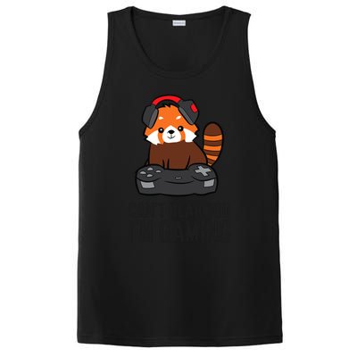 Cute Red Panda Gaming CanT Hear You IM Gaming PosiCharge Competitor Tank