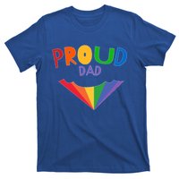 Colorful Rainbow Proud Dad Gift T-Shirt