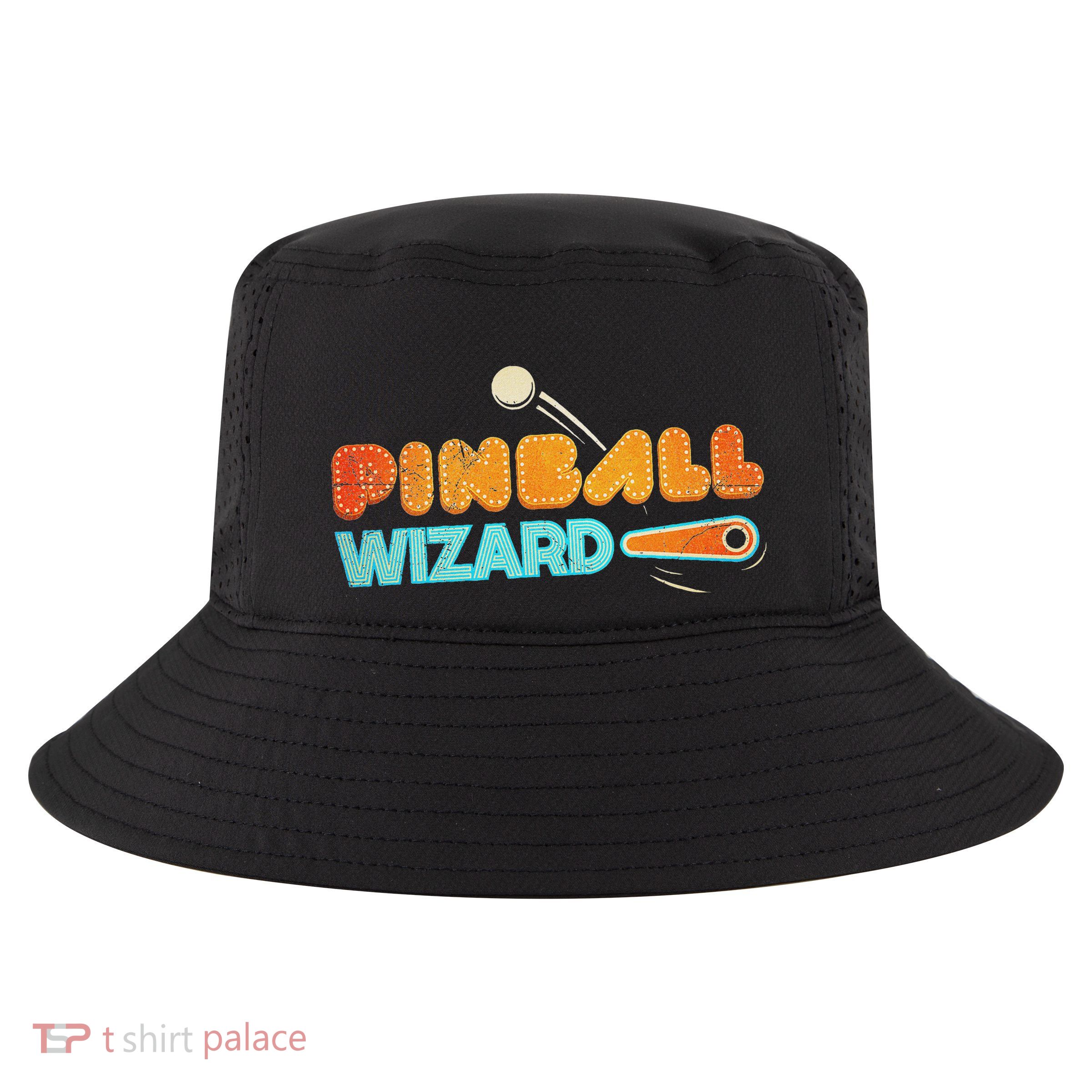 Classic Retro Pinball Design Pinball Wizard Cool Comfort Performance Bucket Hat