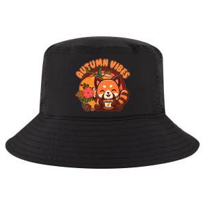 Cute Red Panda Autumn Vibes Cool Comfort Performance Bucket Hat