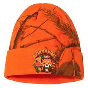 Cute Red Panda Autumn Vibes Kati Licensed 12" Camo Beanie